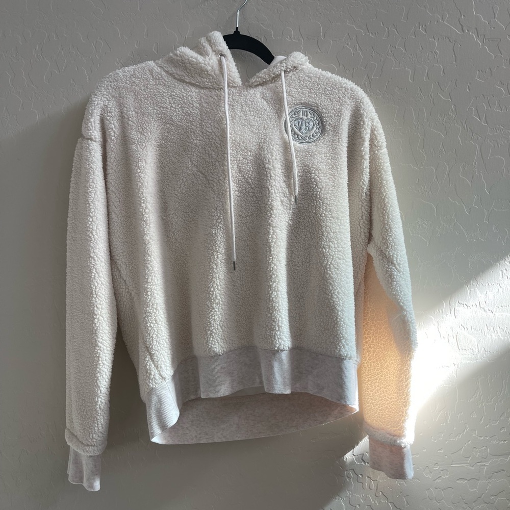Victoria's Secret Cream Sherpa Hoodie